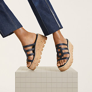 Isabella 30 sandal - Black | Hermès UAE